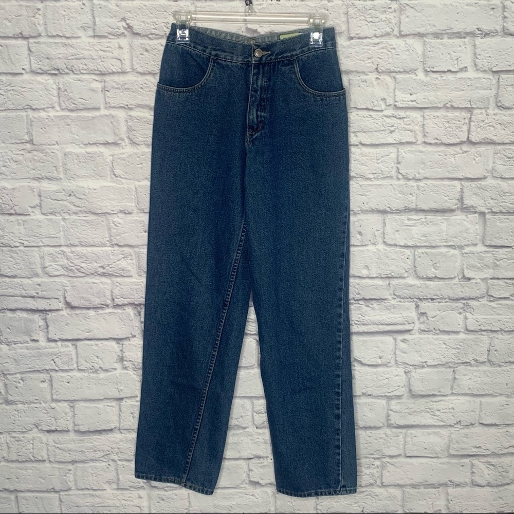 Vintage Lawman 100% Cotton Mid-Rise Straight Leg Jeans - Picture 5 of 14